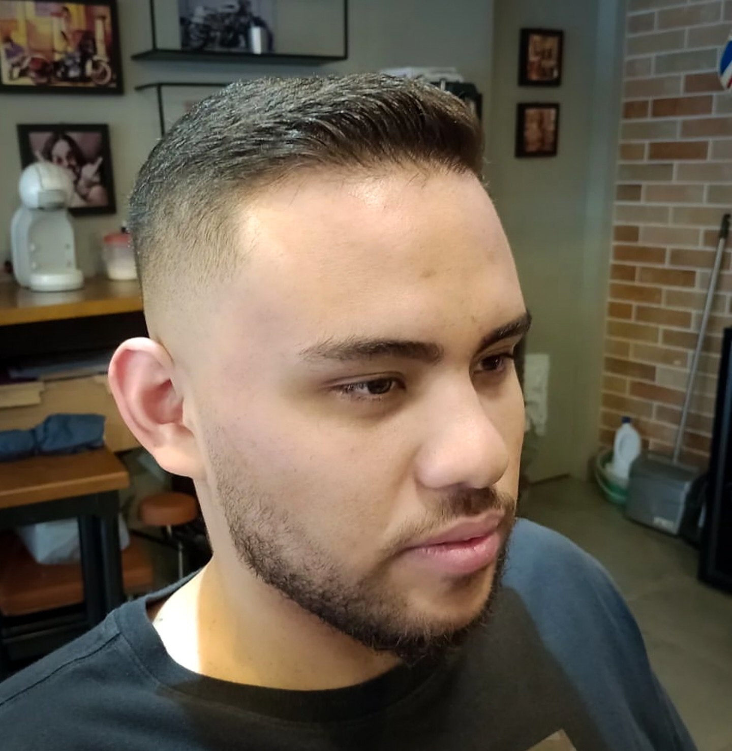 Cortes degradê na Chácara Santo Antônio: Macchina Barbearia Cortes degradê na Chácara Santo Antônio: Macchina Barbearia